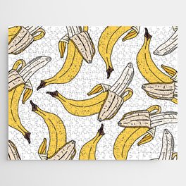 Golden Yellow Bananas Jigsaw Puzzle