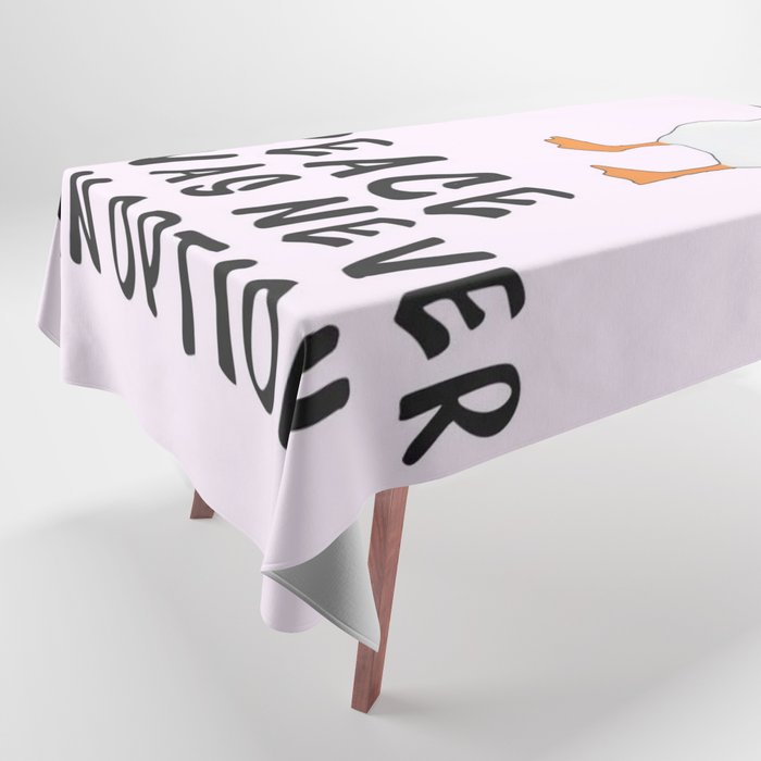 Goose game Funny Untitled Tablecloth