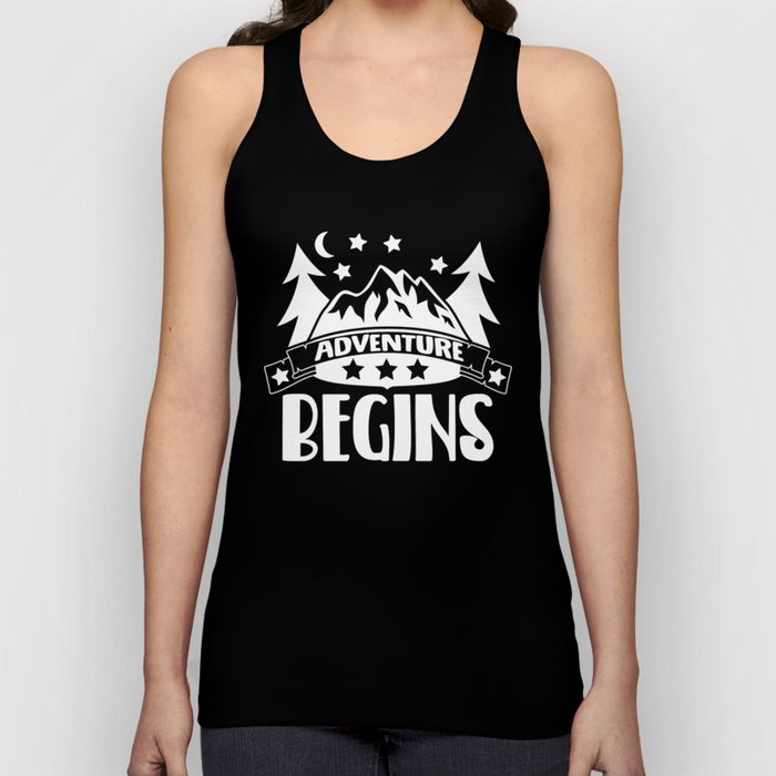 Adventure Begins Tank Top