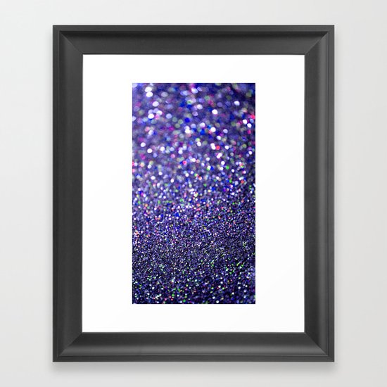 Partytime in Purple Framed Art Print