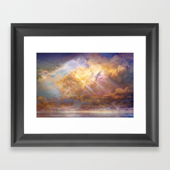 Sky-High Framed Art Print