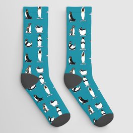 Penguin Yoga Socks
