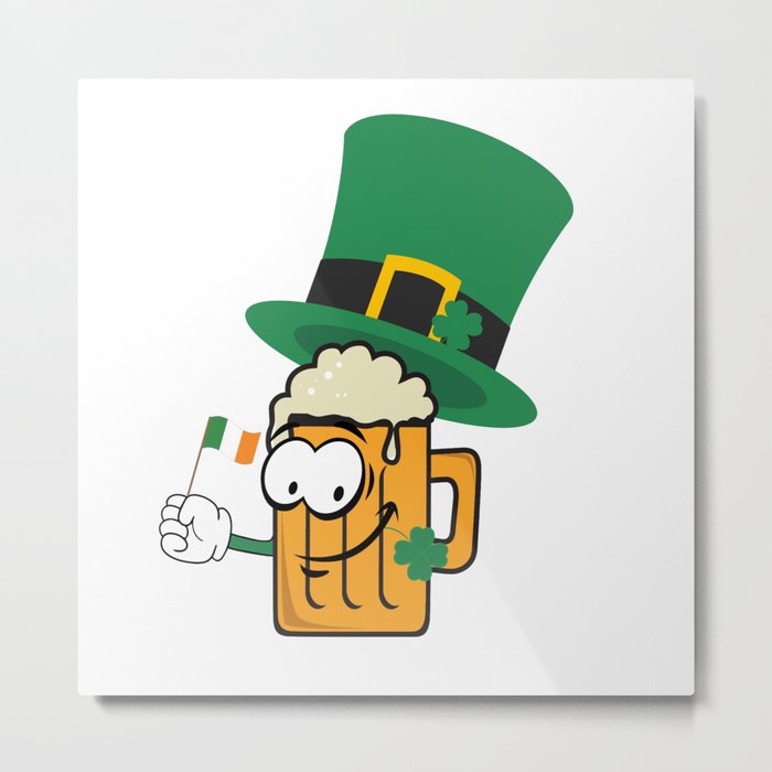 Beer ready for St. Patrick's day Metal Print