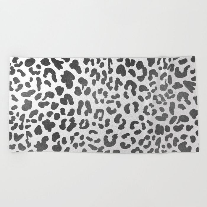 Grey top leopard towels