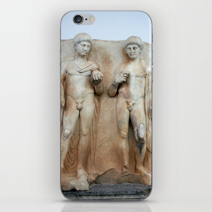 Two Princes Sebastion Relief Classical Art iPhone Skin