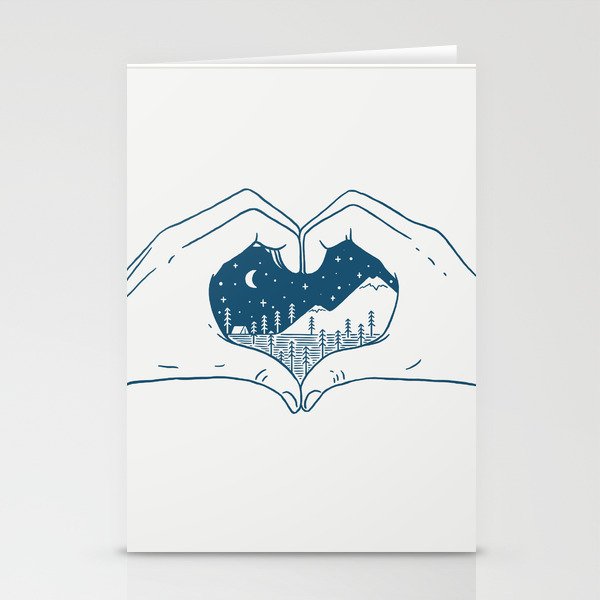 Love Nature Stationery Cards
