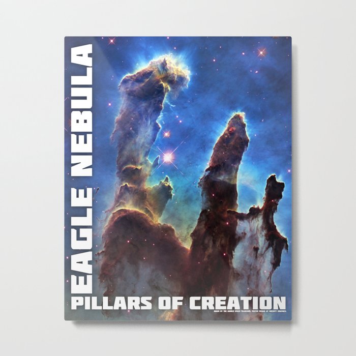 Pillars of Creation Metal Print