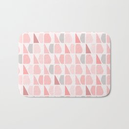 Teardrop Pattern Pink Bath Mat | Re, Pink, Pattern, Modern, Graphicdesign, Simple, Homeandliving, Decorative, Geo, Remodeling 