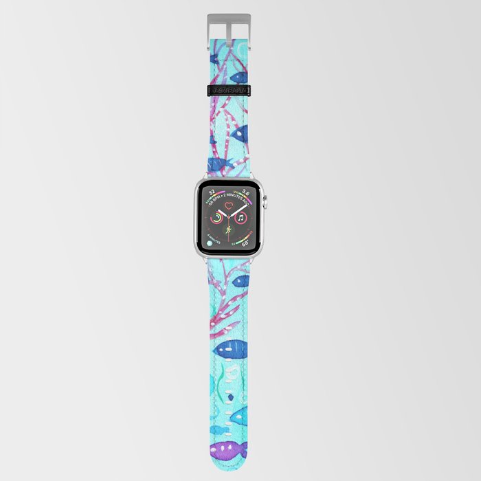 Watercolor Under the Sea Apple Watch Band