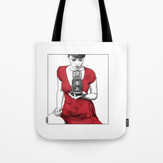 asc 165 - Le regard inversé (d'après zzitlali) Tote Bag