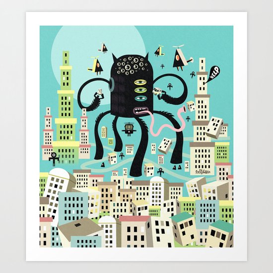 Gobeleur Art Print