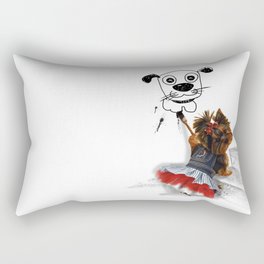 terrier Rectangular Pillow
