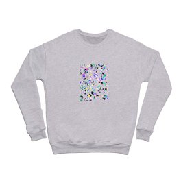 Abstract,splash pattern Crewneck Sweatshirt