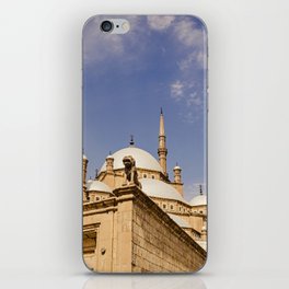 ancient historical egyptian castle in cairo egypt of egptian king iPhone Skin