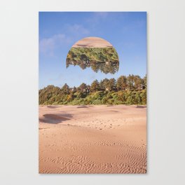 Oregon Coast Beach and Surreal Travel Photogrpahy Canvas Print