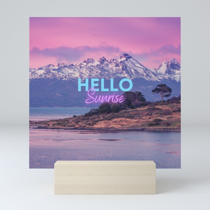 Hello Sunrise Mini Art Print
