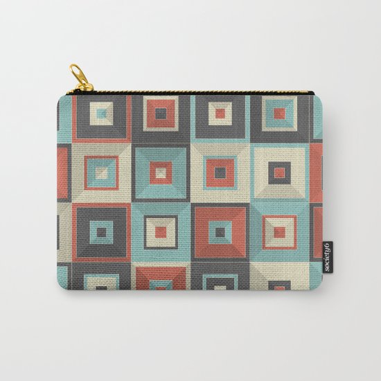 Lost in Squares V Carry-All Pouch