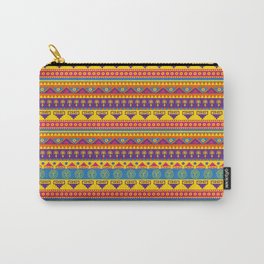 vivid mexican pattern Carry-All Pouch