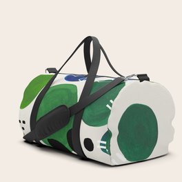 lime green duffle bag