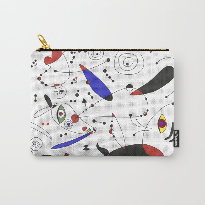 Whale and squirrel Carry-All Pouch