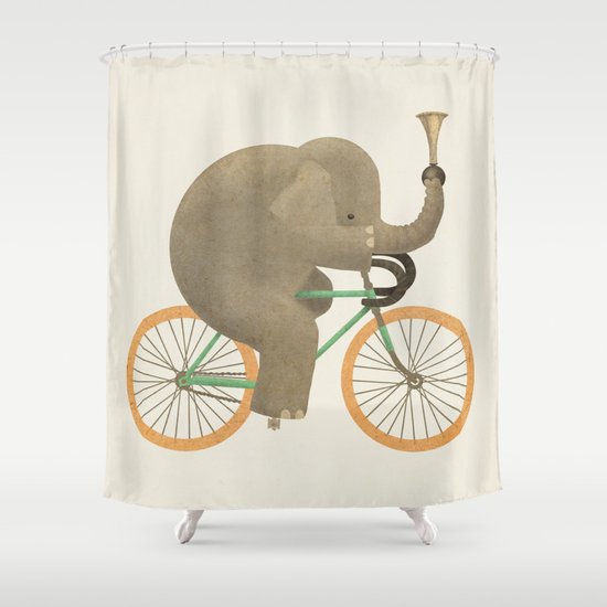 Ride Shower Curtain