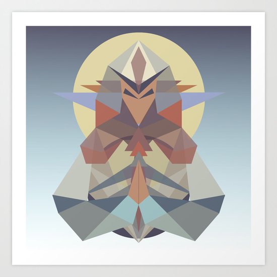 Samuradiator II Art Print