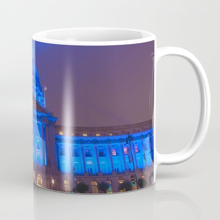 Blue City Hall Coffee Mug