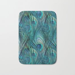 All Eyes Are On You Bath Mat | Seamlesstiling, Color, Feathers, Eyes, Other, Photo, Peacock, Bird, Hue, Nature 