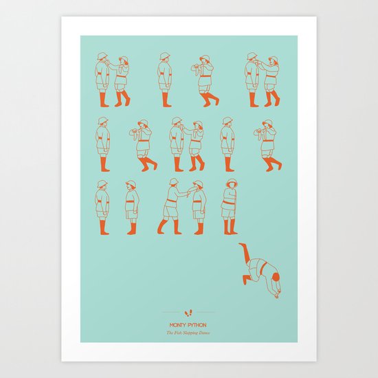 Monty Phyton Art Print