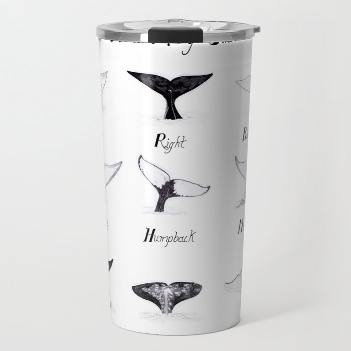 Whales - By Size Travel Mug