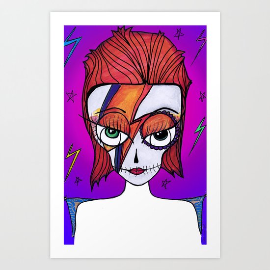 Fridaneska Stardust Art Print