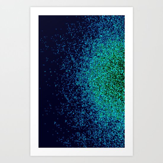 night vision Art Print