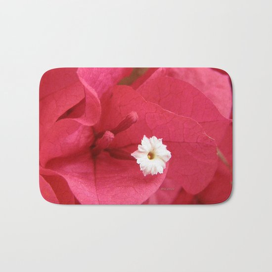 TEXTURES - Bougainvillea Bath Mat