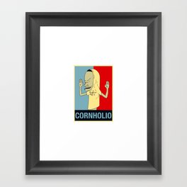 Cornholio Framed Art Print