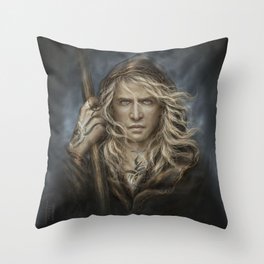 The Undying King Throw Pillow