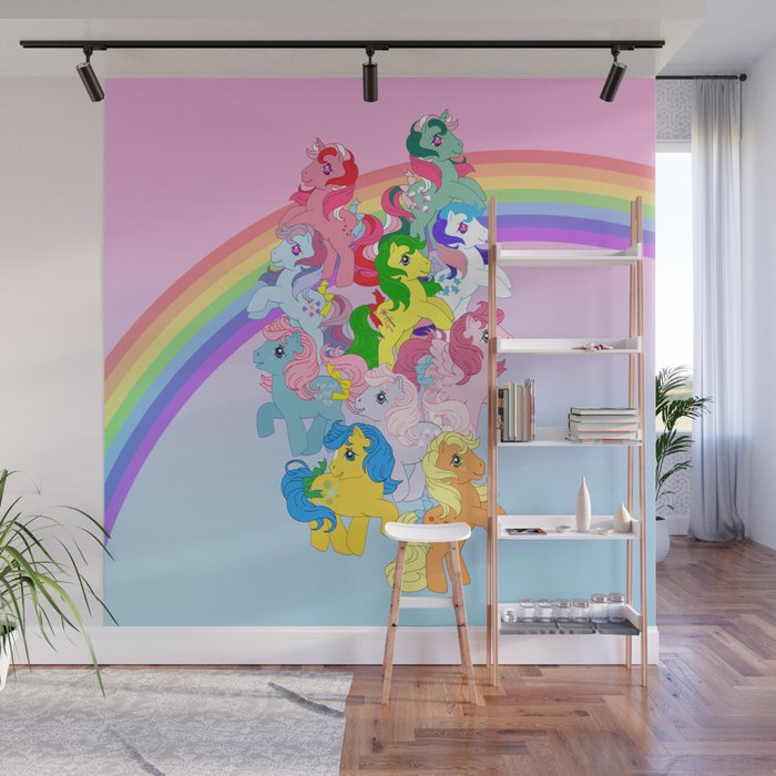 my little pony wall