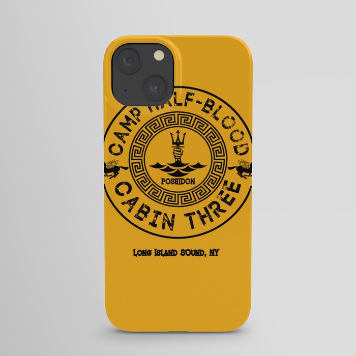 Percy Jackson - Camp Half-Blood - Cabin Three - Poseidon iPhone Case