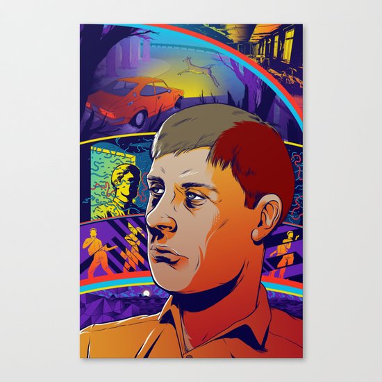 Ian Curtis 2 Canvas Print