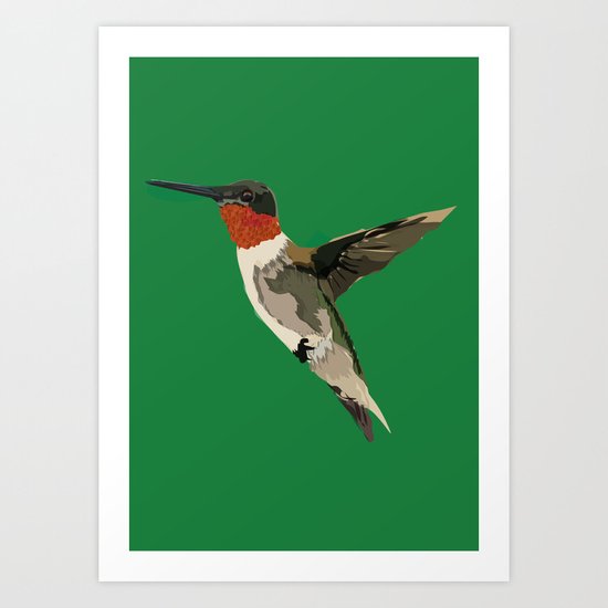 Colibri Art Print