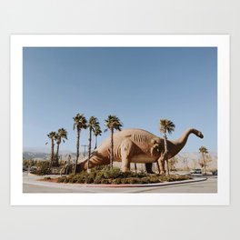 Cabazon Dinosaur / California Desert Art Print