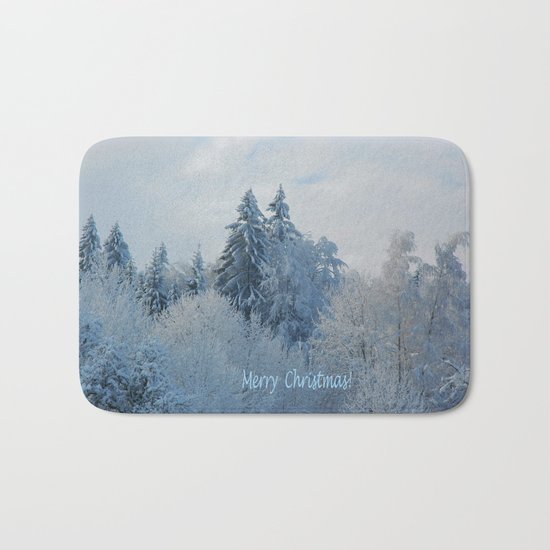 After the snowfall (Merry Christmas!) Bath Mat