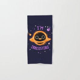 I'm Irresistible  // Cute Black Hole, Kawaii, Universe Hand & Bath Towel
