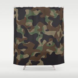 Camo Shower Curtain