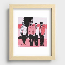 Fabulous 4 - Warm/Cool  Recessed Framed Print