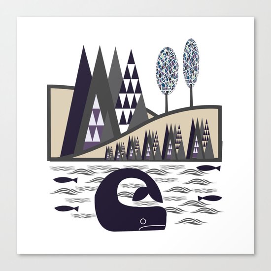 Master Of The Sea Canvas Print