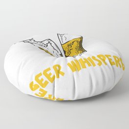 Beer Whisperer Floor Pillow