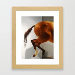 Horseback Framed Art Print