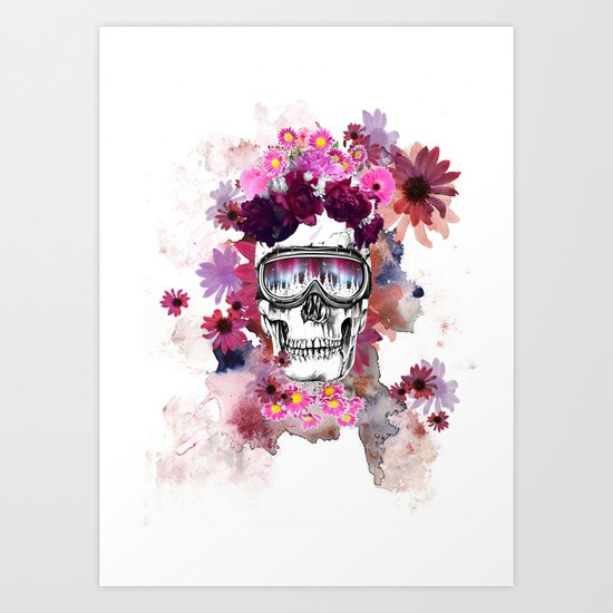Skull Art Print