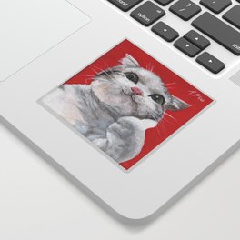 Meme Cat - Thumb Up Cat Sticker
