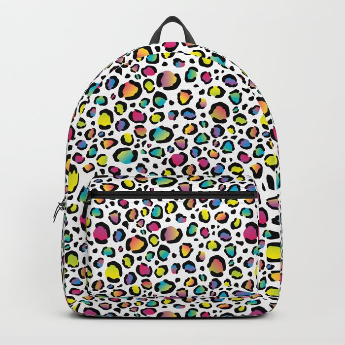 Rainbow hotsell leopard backpack